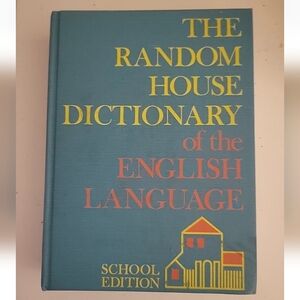 Vintage Random House Dictionary English Language Book School Edition Library 79